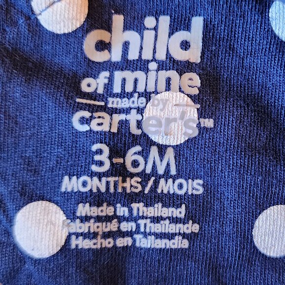 Child Of Mine By Carter’s Strawberry 2-Piece Outfit Polka Dot Shorts & Top 3-6M - Picture 5 of 5